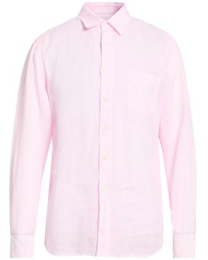 120% Lino Shirt Linen - Pink