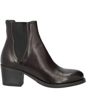 Pantanetti Ankle Boots Leather - Black