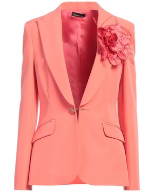 Hanita Blazer Polyester, Elastane - Pink