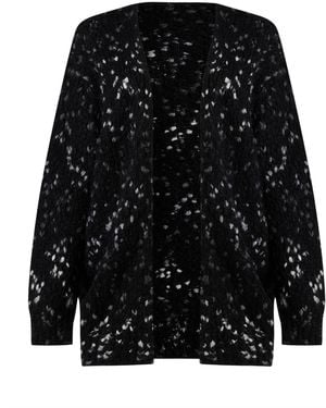 Carla G Cardigan Polyacrylic, Wool, Alpaca Wool, Polyamide - Black