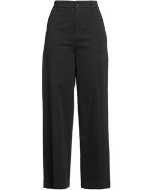 TRUE AVENUE Pants Cotton, Elastane - Black