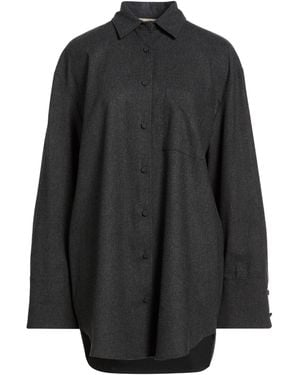 Alysi Shirt Viscose, Polyester, Wool, Elastane - Black