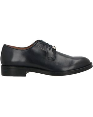 Brimarts Lace-Up Shoes Leather - Black