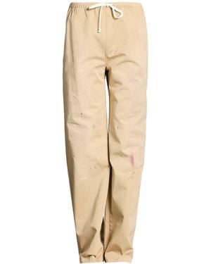 MM6 by Maison Margiela Pants Cotton - Natural
