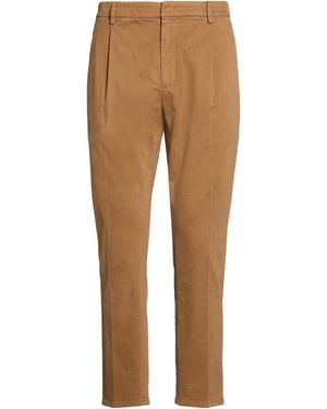 Dondup Pants Cotton, Elastane - Natural