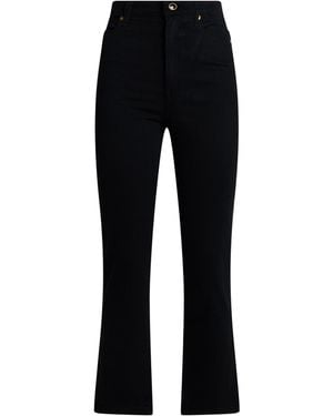 KHAITE Jeans Cotton, Polyurethane - Black
