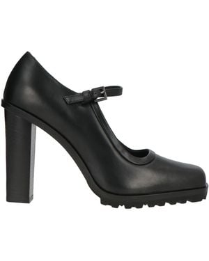 Max Mara Pumps Leather - Black