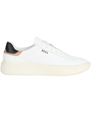 BOSS Sneakers Textile Fibers - White