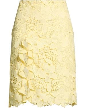 DES_PHEMMES Midi Skirt - Yellow