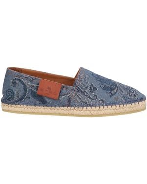 Etro Espadrilles Textile Fibers - Blue