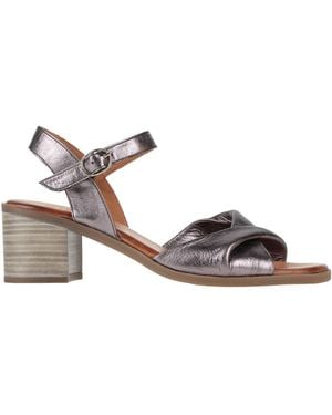 Cinzia Soft Sandals Leather - Purple