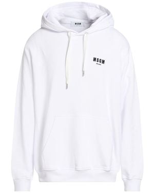 MSGM Sweatshirt Cotton - White
