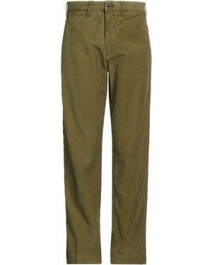 Incotex Military Trousers Cotton, Elastane - Green