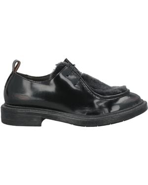 Moma Lace-Up Shoes Leather - Black