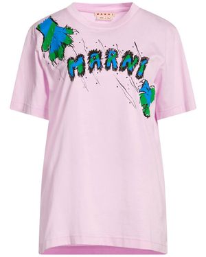Marni T-Shirt Cotton - Pink
