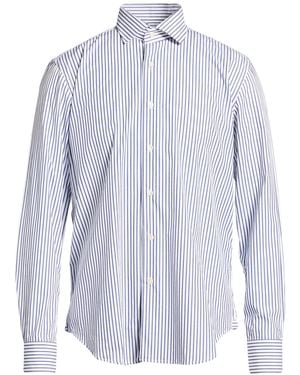 DAVID DUVAL Shirt Cotton - Blue