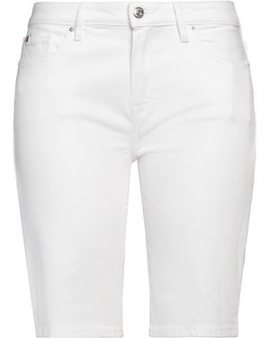 Tommy Hilfiger Denim Shorts Cotton, Elastane - White