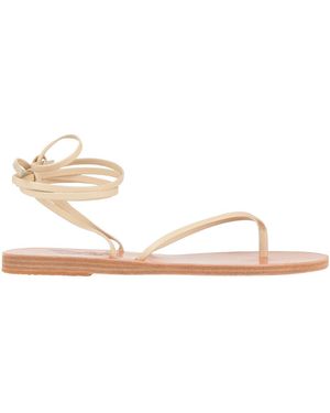 Ancient Greek Sandals Thong Sandal Leather - Natural