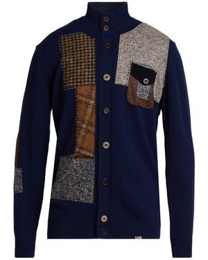 Bob Cardigan Wool, Polyamide - Blue
