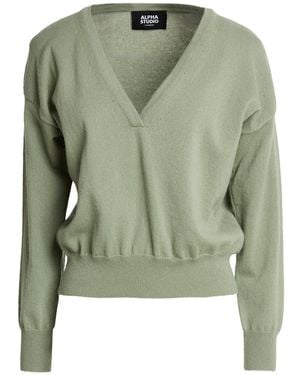 Alpha Studio Sweater - Green