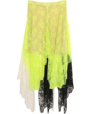Christopher Kane Midi Skirt - Yellow