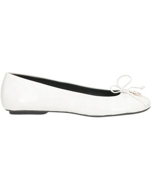 Furla Ballet Flats Leather - White