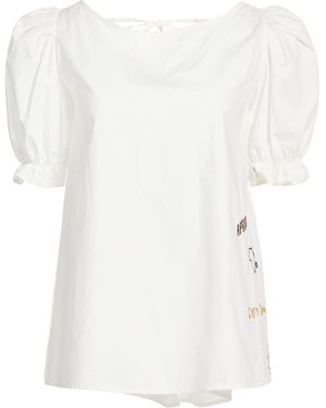 Manila Grace Top Cotton - White