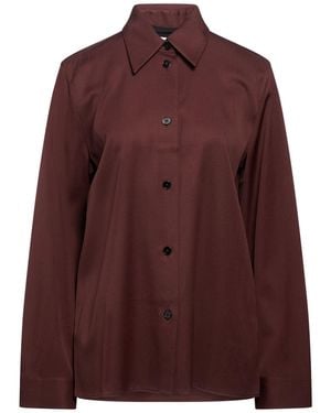 Jil Sander Shirt Virgin Wool - Purple