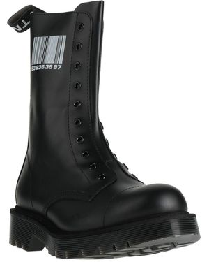 Vetements New Rock Edition Destroyer Boots in Black for Men | Lyst