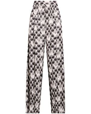 Manila Grace Trousers Viscose - White