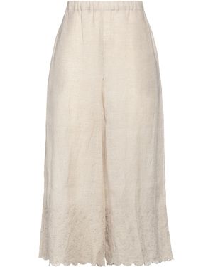 Eka Khaki Pants Linen - White