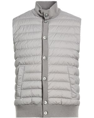Herno Vest Virgin Wool, Silk - Gray