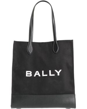 Bally Shoulder Bag Textile Fibers - Black