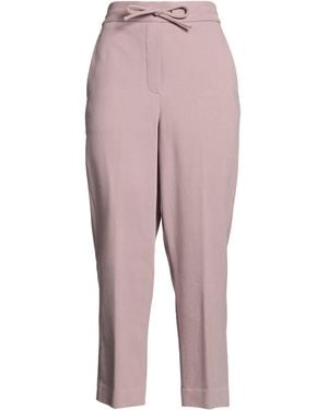 Circolo 1901 Antique Rose Pants Cotton, Elastane - Pink