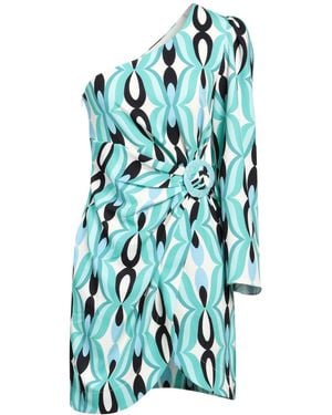 PATBO Mini Dress Polyester, Elastane - Blue