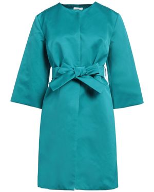 P.A.R.O.S.H. P.A.R.O..H. Overcoat & Trench Coat Polyester - Blue