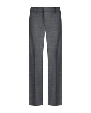 Cambio Pants Polyester, Wool, Elastane - Gray