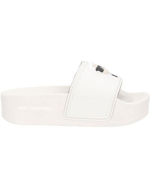 KARL LAGERFELD Sandals Rubber - Natural