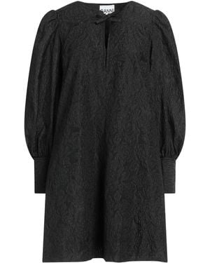 Ganni Mini Dress - Black