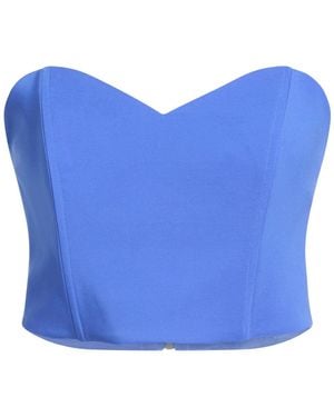 Hanita Top Polyester, Elastane - Blue
