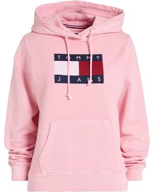 Tommy Hilfiger Sweatshirt Cotton, Elastane - Pink