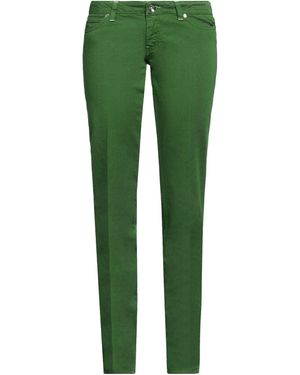 Jacob Cohen Jeans Cotton, Elastane - Green