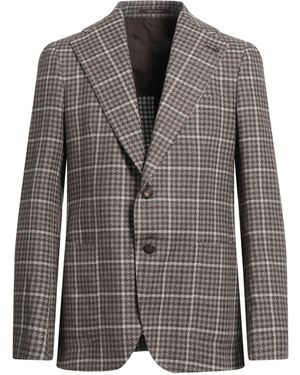 Tagliatore Blazer Linen, Cotton - Grey