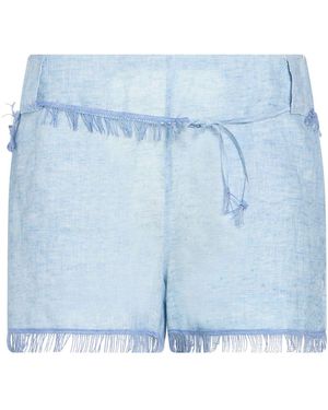MARYBLOOM Shorts & Bermuda Shorts Linen - Blue