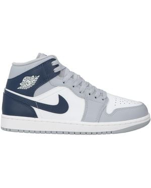 Nike Light Sneakers Leather, Synthetisches Material - Blue