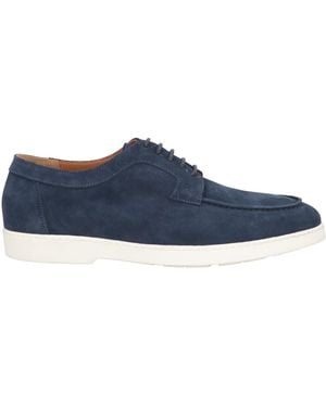Doucal's Lace-Up Shoes - Blue