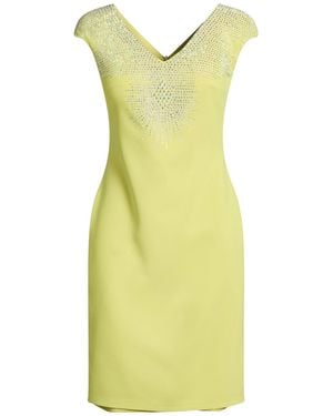 Gai Mattiolo Love To Love Mini Dress Polyester - Yellow