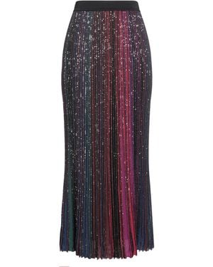 Missoni Maxi Skirt Viscose, Polyamide, Polyester, Metal - Purple