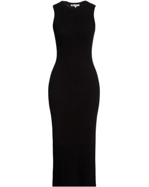 Reformation Midi-Kleid - Schwarz