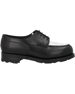 J.M. Weston Lace-Up Shoes Leather - Black